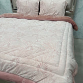 PREMIUM QUALITY WINTER KING SIZE 4 PCS QUILT SET WITH ANTI SKID BEDSHEET